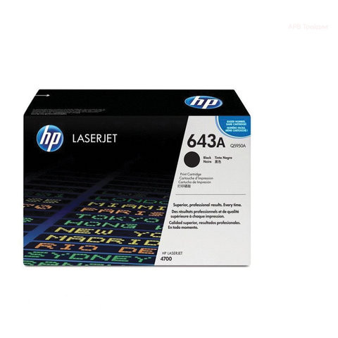 Картридж лазерный HP (Q5950A) ColorLaserJet 4700, черный, оригинальный, ресурс 11000 страниц