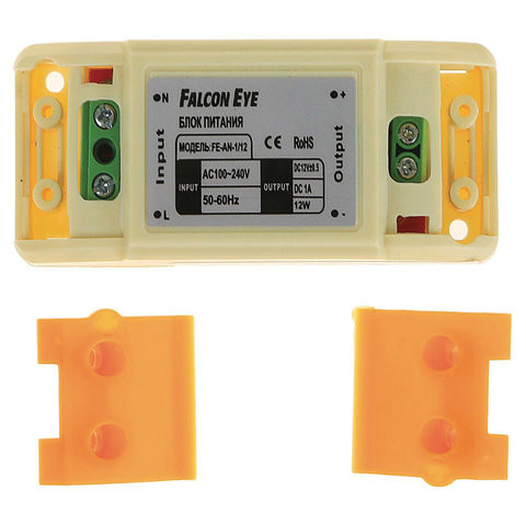 Блок питания FALCON EYE FE-AN-3/12, входное напряжение 87-264 В, выходное 12 В, номинальный ток 3 A, 00-00110279