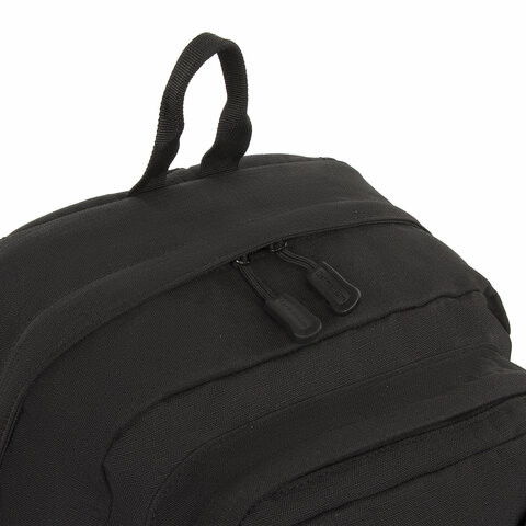 Рюкзак GERMANIUM "S-06" универсальный, с отделением для ноутбука, уплотненная спинка, черный, 44х30х14 см, 226956