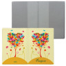 Обложка для паспорта "Дерево", кожзам, полноцветный рисунок, ДПС, 2203.Т6
