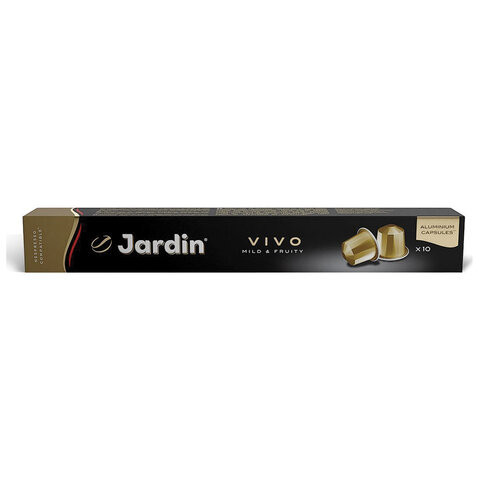 Капсулы для кофемашин JARDIN (Жардин) "Vivo", натуральный кофе, 10 шт. х 5 г, 1354-10