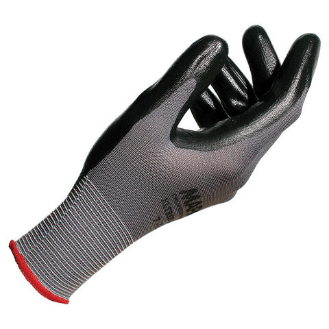 Перчатки текстильные MAPA Ultrane 553, нитриловое покрытие (облив), размер 9 (L), черные