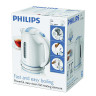 Чайник PHILIPS HD4646/70, 1,5 л, 2400 Вт, закрытый нагревательный элемент, пластик, белый/голубой