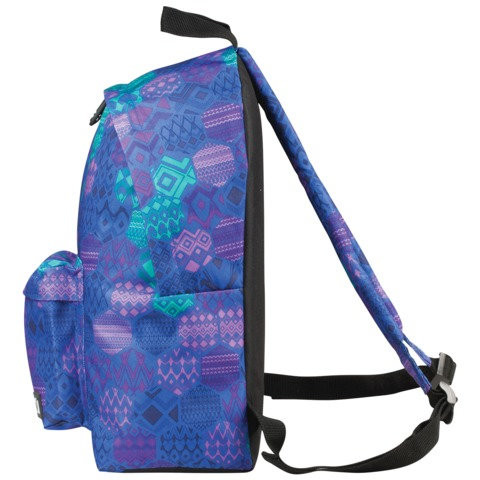 Рюкзак BRAUBERG, универсальный, сити-формат, фиолетовый, "Фантазия", 20 литров, 41х32х14 см, 225365
