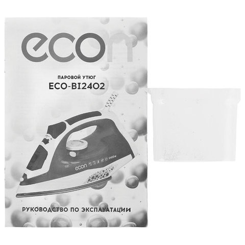 Утюг ECON ECO-BI2402, 2400 Вт, керамическая поверхность, автоотключение, антикапля, самоочистка, синий