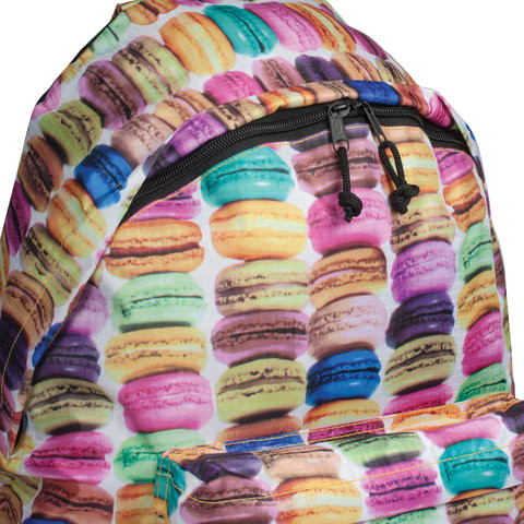 Рюкзак BRAUBERG, универсальный, сити-формат, разноцветный, "Сладости", 20 литров, 41х32х14 см, 225370