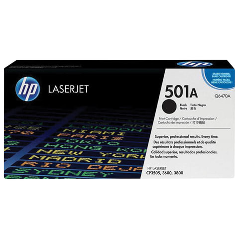 Картридж лазерный HP (Q6470A) ColorLaserJet 3600N/3600DN/3800N/3800DN, черный, оригинальный, ресурс 6000 стр.