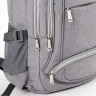 Рюкзак BRAUBERG универсальный, 3 отделения, светло-серый, 46х31х18 см, 270762