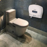 Диспенсер для туалетной бумаги LAIMA PROFESSIONAL (Система T1/T2), большой, белый, ABS-пластик, 601428