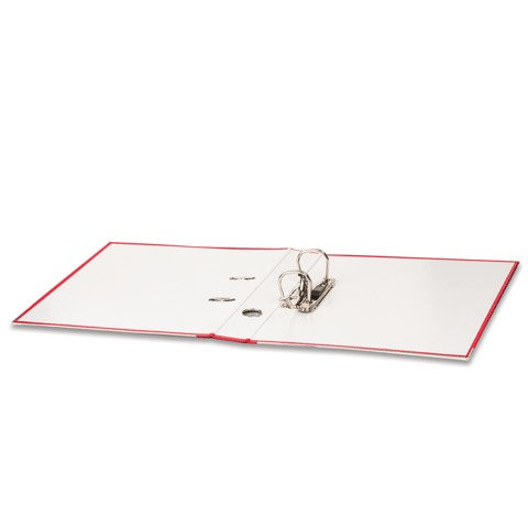 Папка-регистратор LEITZ, механизм 180°, покрытие пластик, 50 мм, красная, 10151225P