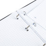 Тетрадь на кольцах А5 (175х215 мм), 120 л., картонная обложка, клетка, глянцевая ламинация, BRAUBERG, "Микс", 403277