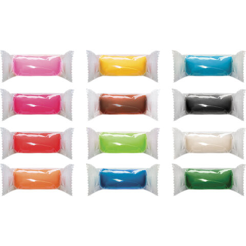 Тесто для лепки с формочками ЛУЧ "Машинки", 12 цветов, 3 формы, пластиковая банка, 30С 1900-08