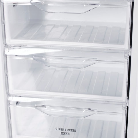 Холодильник INDESIT DF4180W, общий объем 298 л, нижняя морозильная камера 75 л, 60х64х185 см, белый