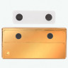 Бейдж магнитный золотистый 34х70 мм с окошком 14х65 мм, BRAUBERG, 237465