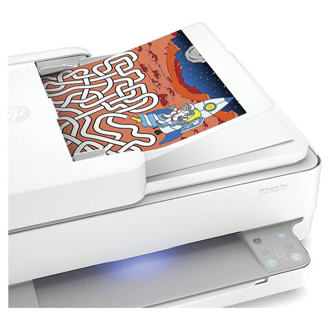 МФУ струйное HP DeskJet Plus Ink Advantage 6475 "4 в 1", А4, 10 стр./мин, ДУПЛЕКС, Wi-Fi, АПД, 5SD78C