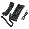 Телефон RITMIX RT-007 black, световая индикация звонка, мелодия удержания, черный, 15118345
