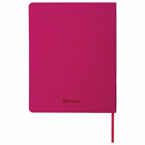 Дневник 1-11 класс 48 л., обложка кожзам (лайт), термотиснение, BRAUBERG LATTE, розовый, 105435