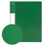 Папка с металлическим скоросшивателем и внутренним карманом BRAUBERG "Contract", зеленая, до 100 л., 0,7 мм, 221784