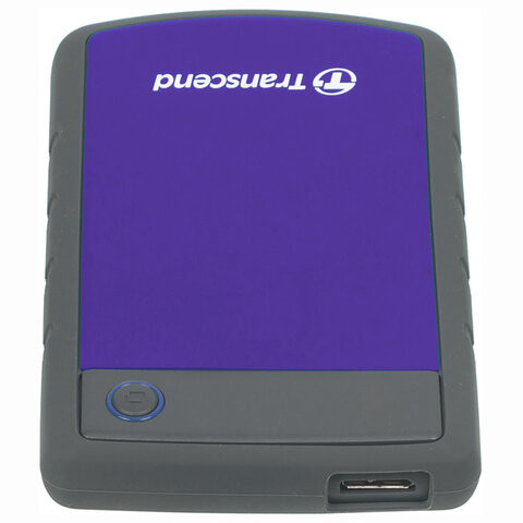 Внешний жесткий диск TRANSCEND StoreJet 2TB, 2.5", USB 3.0, фиолетовый, TS2TSJ25H3P