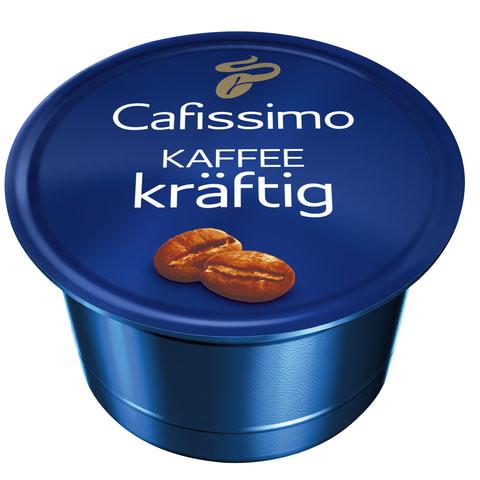 Капсулы для кофемашин Cafissimo TCHIBO Caffe Kraftig, натуральный кофе, 10 шт. х 7,8 г, EPCFTCKK07,8K