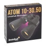 Бинокль LEVENHUK "Atom 10-30x50", увеличение х10-х30, объектив 50 мм, широкоугольный, черный, 67684