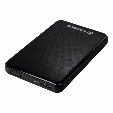 Внешний жесткий диск TRANSCEND StoreJet 25A3 1TB, 2.5", USB 3.1, черный, TS1TSJ25A3K
