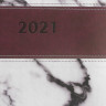 Ежедневник датированный 2021 А5 (148х218 мм) GALANT "Athens", кожзам, бордовый, 111526