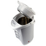 Термопот SCARLETT SC-ET10D01, 3,5 л, 750 Вт, 1 температурный режим, ручной насос, нержавеющая сталь, белый/серебристый