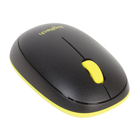 Набор беспроводной LOGITECH Wireless Combo MK240, клавиатура, мышь 2 кнопки + 1 колесо-кнопка, чёрно-жёлтый, 920-008213