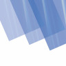 Обложки пластиковые для переплета, А4, КОМПЛЕКТ 100 шт., 150 мкм, прозрачно-синие, ОФИСМАГ, 531447