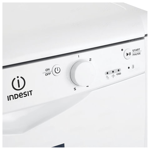 Посудомоечная машина INDESIT DFG15B10EU, 13 комплектов, 5 программ мойки, 60х60х85 см, белая