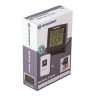 Метеостанция BRESSER MyTime Travel AlarmClock, термодатчик, гигрометр, будильник, календарь, черный, 73254