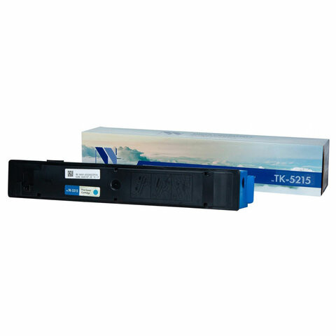 Картридж лазерный NV PRINT (NV-TK5215C) для Kyocera TASKalfa 406ci, голубой, ресурс 15000 страниц