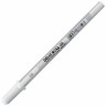 Ручка гелевая БЕЛАЯ, SAKURA (Япония) "Gelly Roll", узел 0,8мм, линия 0,4мм, XPGB#50 