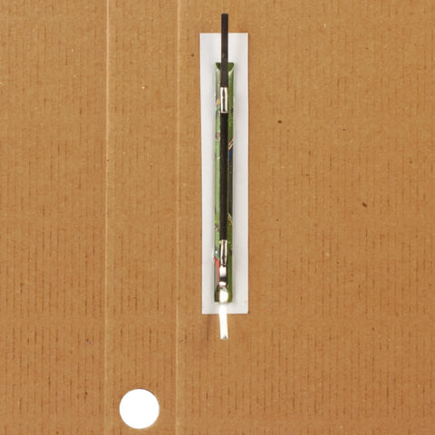 Скоросшиватель из микрогофрокартона STAFF, 30 мм, до 300 листов, белый, 128991