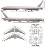 Модель для склеивания САМОЛЕТ, "Авиалайнер пассажирский американский Боинг 777-300ER", 1:144, ЗВЕЗДА, 7012