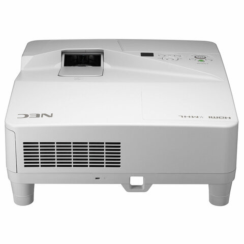 Проектор NEC UM301X с креплением, DLP, 1024х768, 4:3, 3000 лм, 6000:1, ультра-короткофокусн, 5,5 кг, 103856