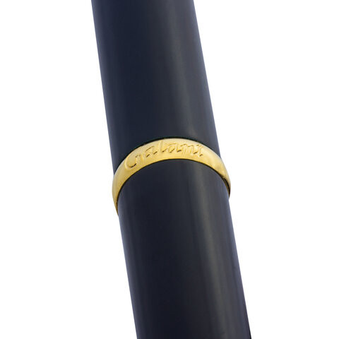 Ручка подарочная шариковая GALANT "Arrow Gold Blue", корпус темно-синий, золотистые детали, пишущий узел 0,7 мм, синяя, 140653
