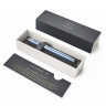 Ручка-роллер PARKER "IM Premium Blue CT", корпус голубой с гравировкой, хромированные детали, черная, 1931690