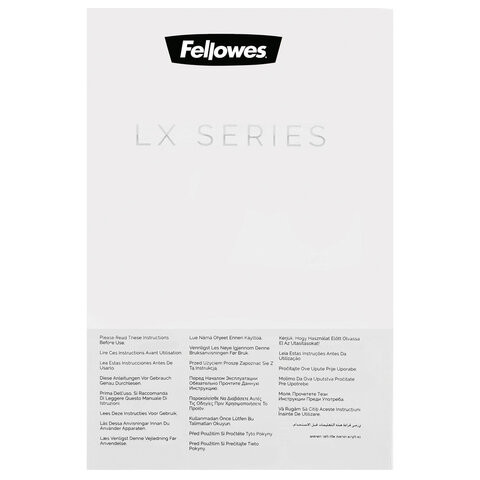 Уничтожитель (шредер) FELLOWES LX201, 5 уровень секретности, 2x12 мм, 12 листов, 22 л, черный,FS-50500
