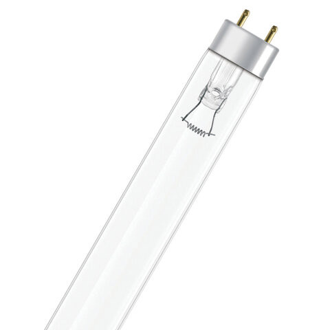 Лампа БАКТЕРИЦИДНАЯ (НДС 20%) ультрафиолетовая LEDVANCE TIBERA UVC, 30 Вт, G13, трубка 90 см, 99249, 4058075499249