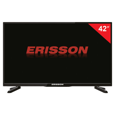 Телевизор ERISSON 42FLEK81T2, 42'' (102 см), 1920х1080, FullHD, 16:9, черный
