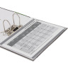 Папка-регистратор BRAUBERG, фактура стандарт, с мраморным покрытием, 75 мм, зеленый корешок, 220990