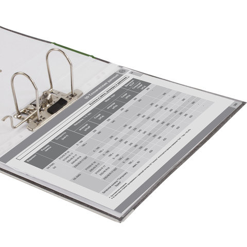 Папка-регистратор BRAUBERG, фактура стандарт, с мраморным покрытием, 75 мм, зеленый корешок, 220990