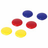 Набор для магнитно-маркерной доски (магнитный стиратель, магниты 30 мм - 6 шт., цвет ассорти), блистер, BRAUBERG, 231158
