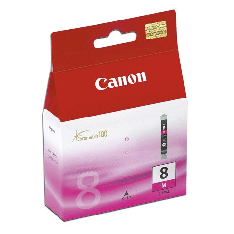Картридж струйный CANON (CLI-8M) Pixma iP4200/4300/5200/5300, пурпурный, оригинальный, 0622В024