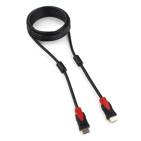 Кабель HDMI, 3 м, CABLEXPERT, M-M, 2 фильтра, для передачи цифрового аудио-видео, CC-S-HDMI03-3M