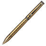 Ручка подарочная шариковая GALANT "MALBRETT", корпус золотистый, детали оружейный металл, узел 0,7 мм, синяя, 143502