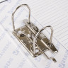 Папка-регистратор BRAUBERG с покрытием из ПВХ, 70 мм, серая (удвоенный срок службы), 221819