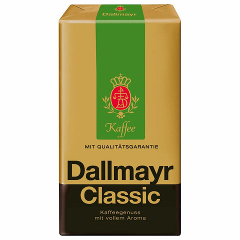 Кофе молотый DALLMAYR (Даллмайер) "Classic", 250 г, вакуумная упаковка, 44000001
